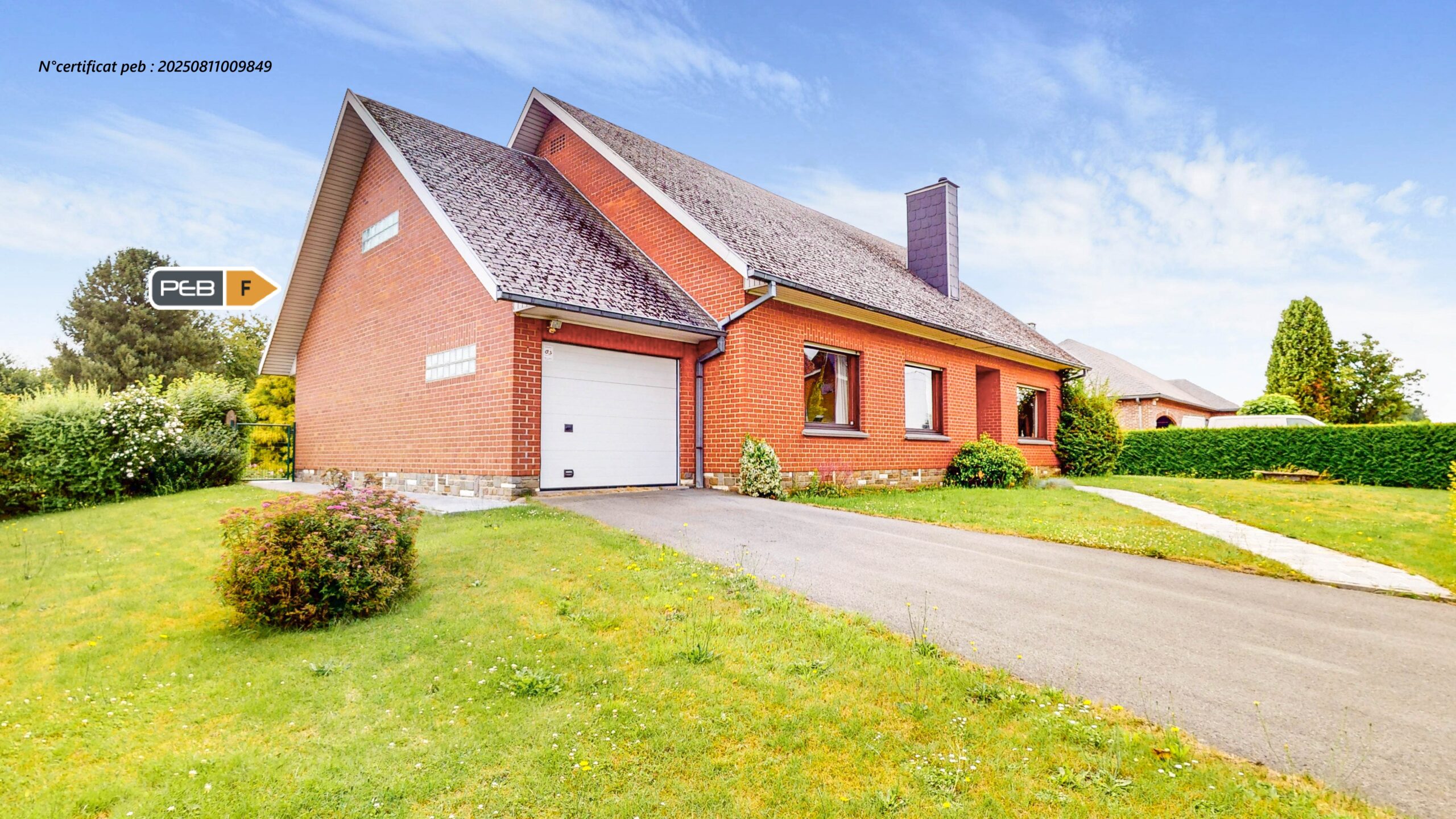 SOUS OPTION Charmante villa 3 chambres avec garage sur Forchies-la-Marche