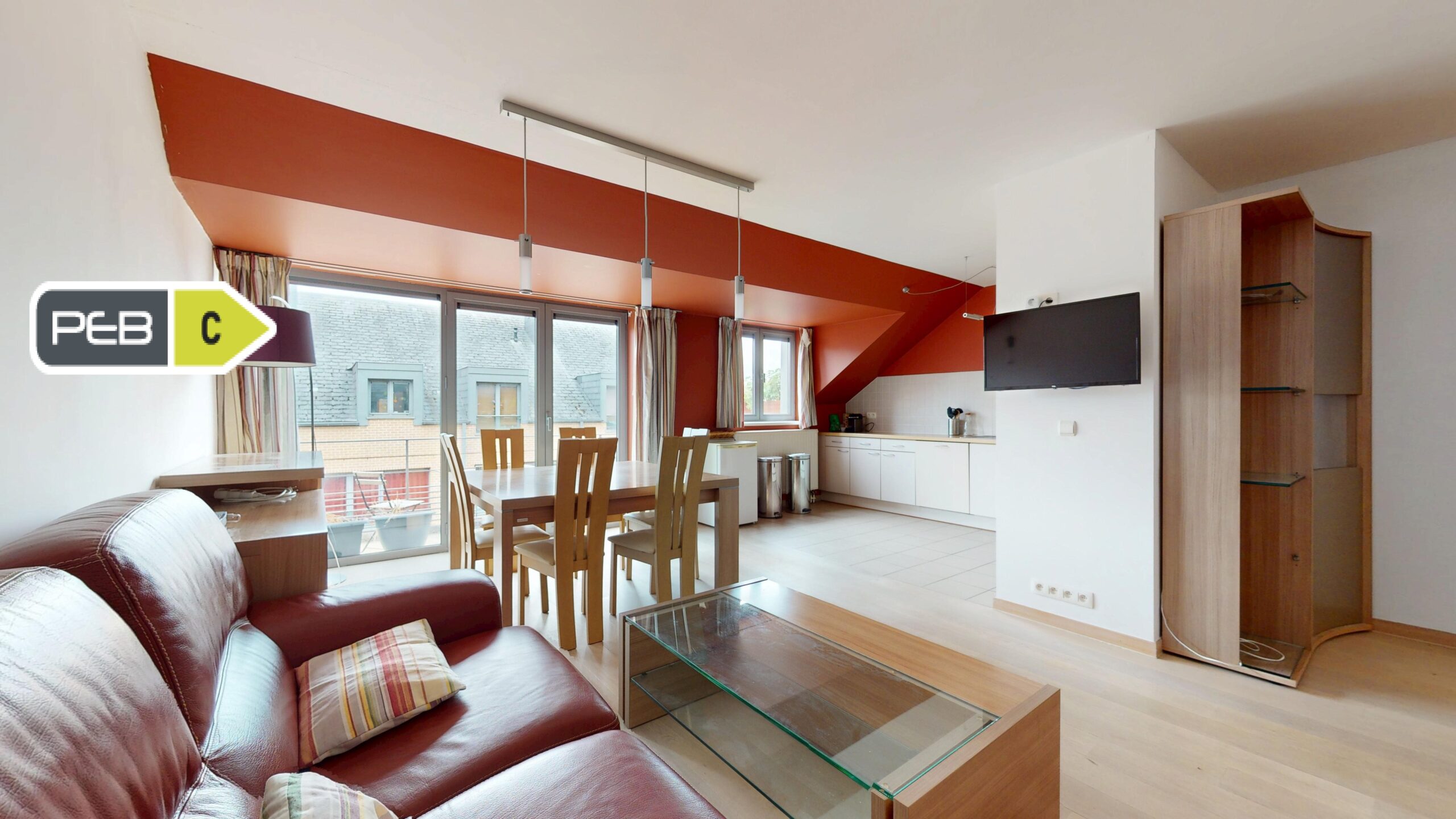 Magnifique penthouse avec 2 places de parking à Louvain-La-Neuve